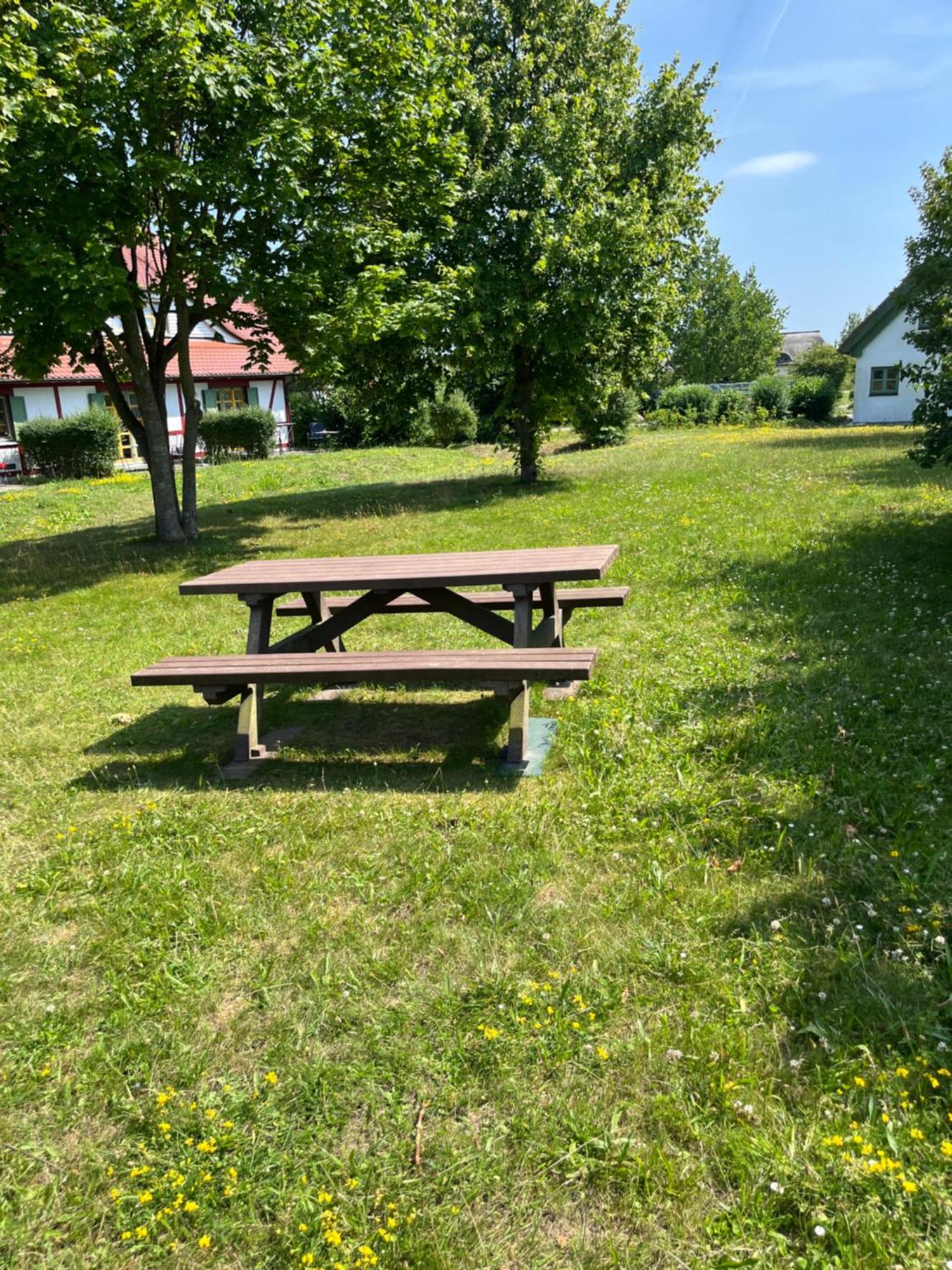 Moewenblick Bakenberg-41 Ferienwohnung Mit Terrasse, Doppelbett, Schlafsofa, Vollstaendige Komfortkueche Dranske Exterior foto